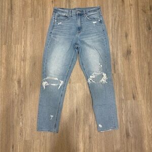 American Eagle Ripped Mom Jeans